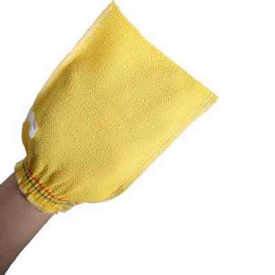 China EXFOLIATING Squishy Body Cleaner Cloth For Exfoliating Mitt Turkish Bath Glove for sale