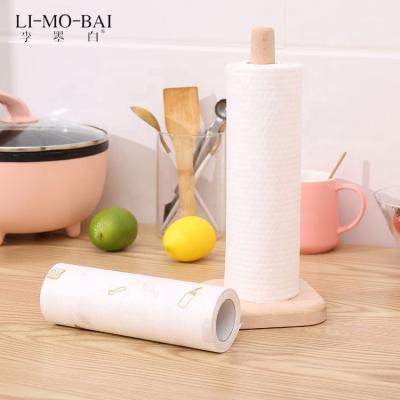 China Durable high quality support OEM lazy rag wet and dry kitchen thickened tableware degreasing cloth for sale