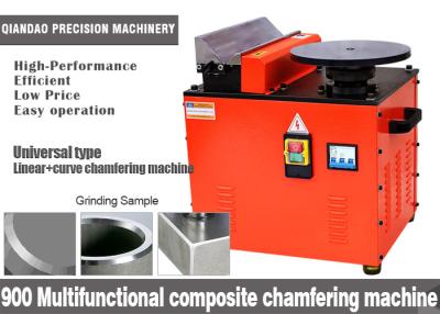 China Portable Accuracy Linear And Circular Chamfering Machine / Equipment for sale