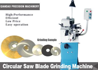 China High Speed Accuracy Circular Saw Cutter Grinder Machine 0°~ 30° Cutting angle for sale