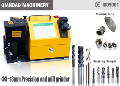 China Manual Control Portable End Mill Grinder For Diameter 3~13MM Milling Cutters for sale