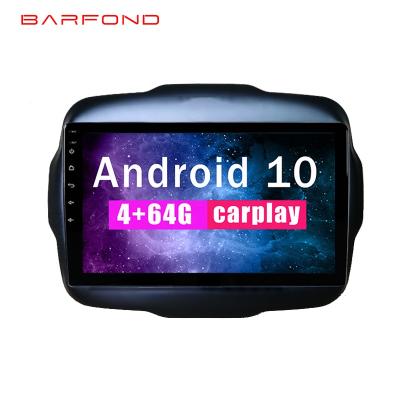 China Android Car Dvd Radio Barfond Universal 10 inch For Jeep Renegad Android Car Music DVD Player Multimedia Dash Gps Navigation 2014-2018 Radio for sale