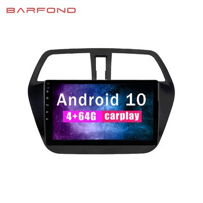 China Android Car Dvd Radio Barfond For Suzuki SX4 2 2012-2016 Autoradio Multimedia VCR Android Stereo Carplay Navigations 10 2din for sale