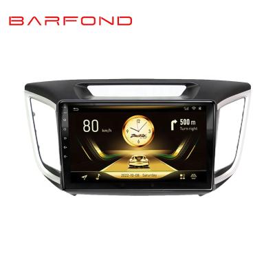 China Android Car Dvd Radio Auto Radio 10 Inch Touch Screen Multimedia Player Rearview Car Dvd Radio Barfond 2 Din 2 For Hyundai IX25 2015-2018 for sale