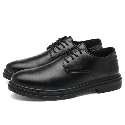 China Waterproof Business Shoes British Style Leather Shoes Mens Shoes for sale