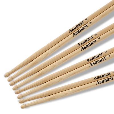 China Drum Playing Melen Wholesale Drumstick Custom Made Hickory 5A/7A Drum Sticks for sale