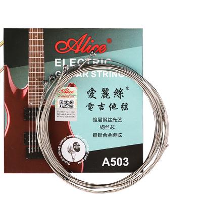 China Wholesale Bulk Corda_De_Violao Fashionable Corde_Chitarra Alice Electric Guitar String for sale