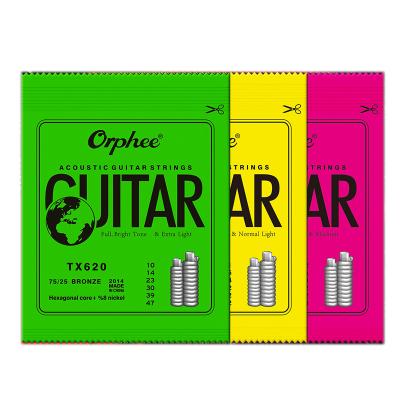 China TX620/630/640 Acoustic Guitar Orphee Wholesale Fashionable Bulk Guitar String for sale