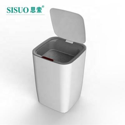 China Sustainable Automatic Plastic Household 9L Wholesale Sensor Bin Kitchen Smart Trash Can / Garbage Bin for sale