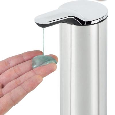 China 2022 Viable NEW Wholesale 250ML Automatic Stainless Steel Soap Dispenser for Kitchen and Bathroom Soap Dispenser for sale