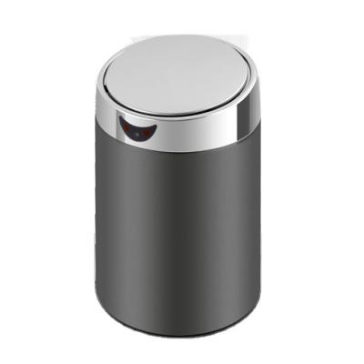 China 1.5 liter stainless steel sensor trash can/sustainable super modern office supplies/automatic trash can for sale