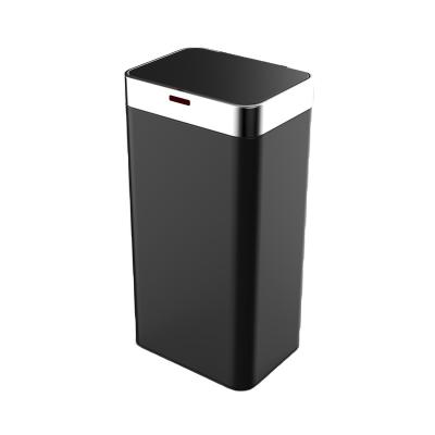 China 2022 NEW ITEM 45L Sustainable Rectangular Sensor Bin, Automatic Bin, Waste Bin, for sale