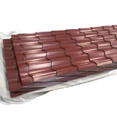 China Buliding Material Cold-rolled painted sheet color corrugated roofing tile ppgi sheet for sale