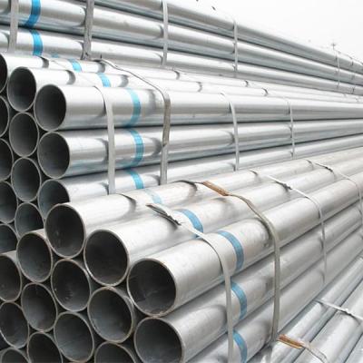 China Structure Pipe Hot Dip Galvanized Round Steel Pipe / GI Pipe Pre Galvanized Steel Pipe Galvanized Tube for sale