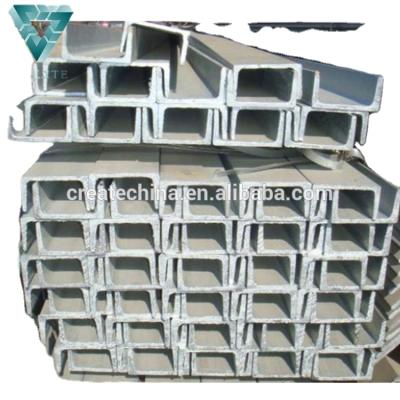 China Support system Tianjin metal u beam c channel c profile steel channel beam for sale