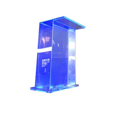 China Modern With RGB Led Light Pool Waterfall Acrylic Fountain for sale