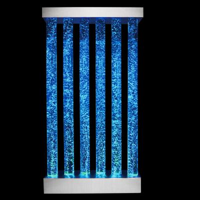 China Modern Indoor RGB Led Water Bubble Column Wall And Water Bubble Pillar For Indoor Decorative Columns for sale