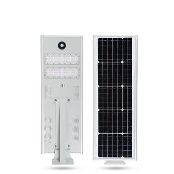 China ROAD 30w 60w All In One IP Camera Motion Sensor Integrated Solar Led Street Light for sale