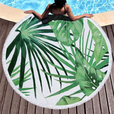 China China Factory Unique Design Eco-Friendly QUICK DRY Round Beach Towels Sand Free Beach Towel Mandala Beach Towel for sale