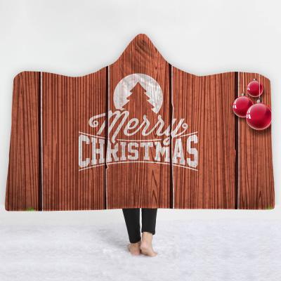 China Exquisite Best Quality Performance Hoodie Blanket Baby Blanket Wearable Christmas Blanket for sale