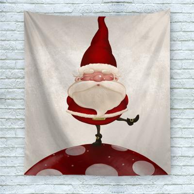 China Factory Price Direct Christmas Tapestry Washable High Quality Custom Wall Tapestry for sale