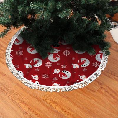 China Desirable Chirstmas Decor Design Christmas Tree Decoration The Latest Beautiful Direct Christmas Tree Skirt Factory Price for sale