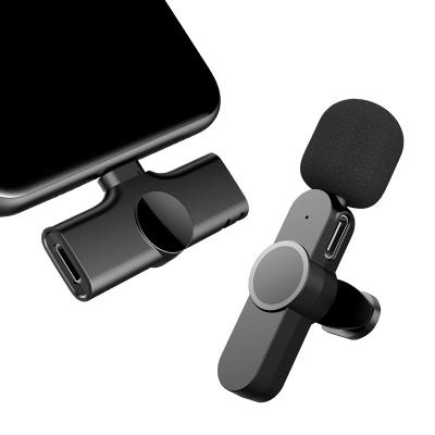 China Portable Wireless Microphone New Mini Microphone MIC Handheld Design For Mobile TV Singing Sports Live Stream for sale