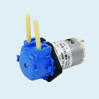 China High Flow Efficiency Mini Kamoer NKP 6V 12V 24V 5V DC Motor Water Device Aquarium Dosing Liquid Peristaltic Pump for sale