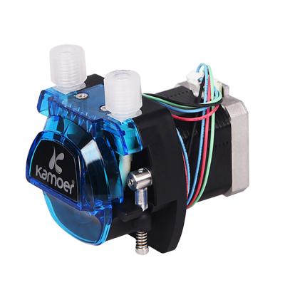 China Organic Fuel Industry Kamoer KCM Stepper Motor High Precision Pulse 12V/24V Small Peristaltic Pump for sale