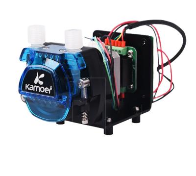 China High Efficiency Kamoer KCM-ODM 12V 24V Micro Liquid Transfer Peristaltic Pump With Speed ​​Control for sale