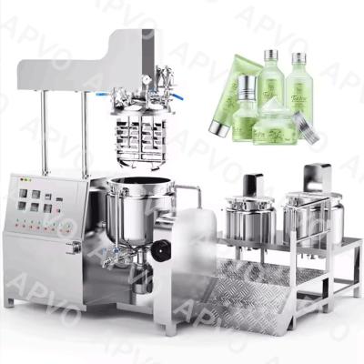 China SUS304/316L 500L Face Cream Making Machine Vacuum Homogenizer for sale