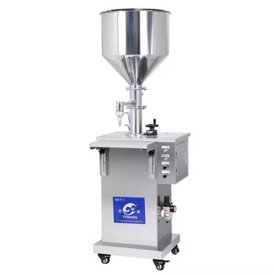 China Semi Automatic Liquid Paste Filling Machine Cosmetic Cream Filling Machine 2000BPH for sale