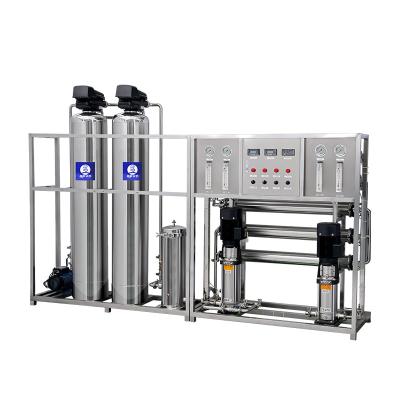 China RO Water Treatment Equipment RO Plant Machine For Cosmetics Chemical Food Industry for sale