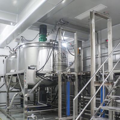 Chine Machine de fabrication de sirop industriel Cuve de mélangeur de chaleur en acier inoxydable pour lotion à vendre