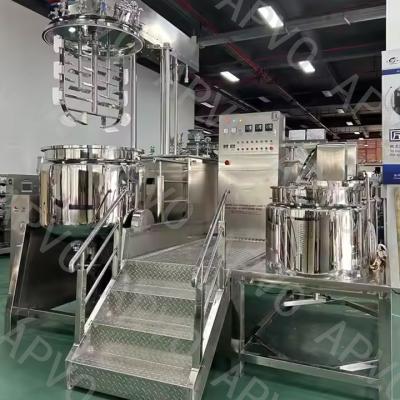 Cina Emulsionatore a vuoto a doppio / singolo modo di miscelazione omogenizzatore per prodotti ad alta viscosità in vendita