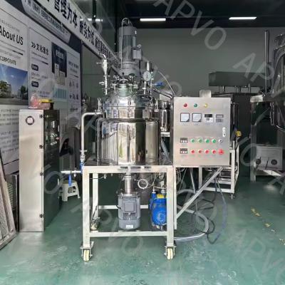 China 100L Liquid Detergent Mixing Tank With Homogenizer For Handwashing Fluid 3000RPM for sale