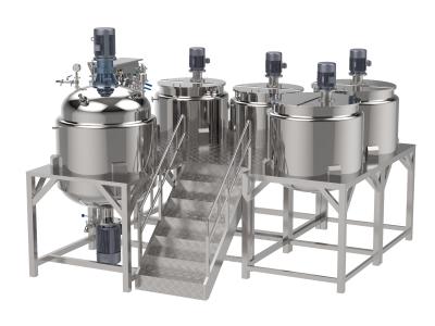 China Cosmetics Production High Shear Mixer Machine For Efficiently Mixing Liquids for sale