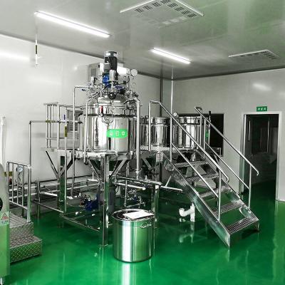 China Ss316 Emulsifying Cosmetic Making Equipment Homogenizer Mixer Machine for sale