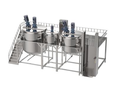 Chine Machine de mélangeur de savon liquide en acier inoxydable réservoir de mélange homogénéisateur 0-3600 tr/min à vendre