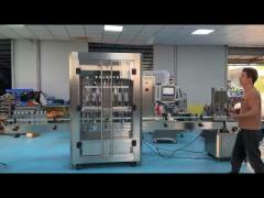 Semi Automatic Liquid Paste Filling Machine Cosmetic Cream Filling Machine 2000BPH