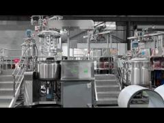 Professional SUS304/316L Liquid Soap Making Machine Shampoo Homogenizer