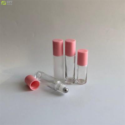 China Personal Care 5ml 10ml 15ml Fragrance Oil Transparent Glass Roller Bottle Perfume Aromatherapy Carrier Essential Oil for sale