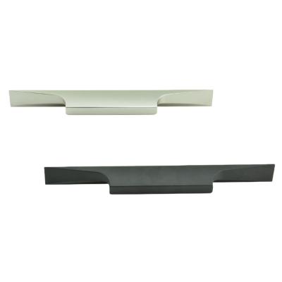 China Cabinet The Most Popular Black Aluminum Furniture Door Handle Wardrobe Handle And Pulls VT-01.119 for sale