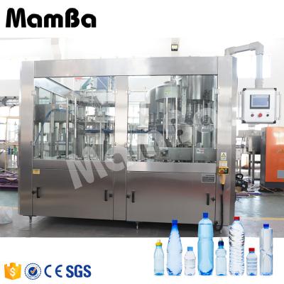 China Automatic 500ml Food Drinking Pure Water Purified Water Filling Machine For PET Bottle for sale