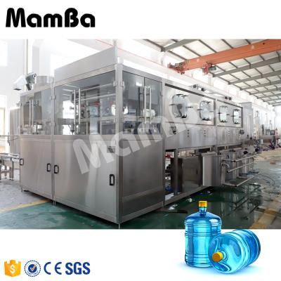 China Food Industrial Pure Water Still 5 Gallon Liquid Filling Machine For Turnkey Bottle Beverage Production Line Equipment for sale