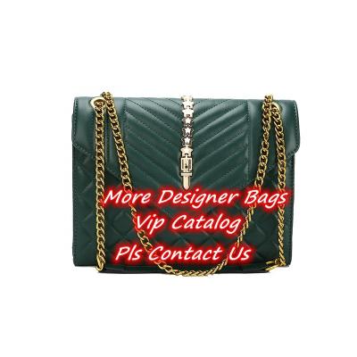 China Fashion Bags One Key Lady Messenger PU Leather Bags For Ladies Cheap Handbags Wholesale Clips Fashionable Handbags for sale