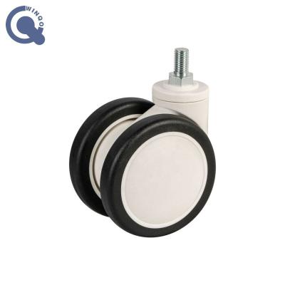 China Flat Free Popular Caster And PU Wheels For Hospital Appliance And Beds And Appliance Hospital Instrument for sale