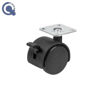 China Modern 2 Inch Low Profile Caster Furniture Caster Ball Caster Wheel For Sofa With Wholesale Price for sale