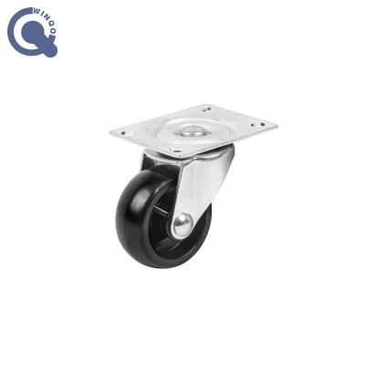 China Customized Flat Free Lockable Caster Caster Castor Manufacture Fixed Wheels For Sales for sale