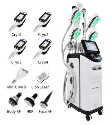 China Cool Weight Loss Technology 360 Degree Double Chin Removal 5 Cryo Criolipolisis Machine Fat Freezing Slimming Machine for sale